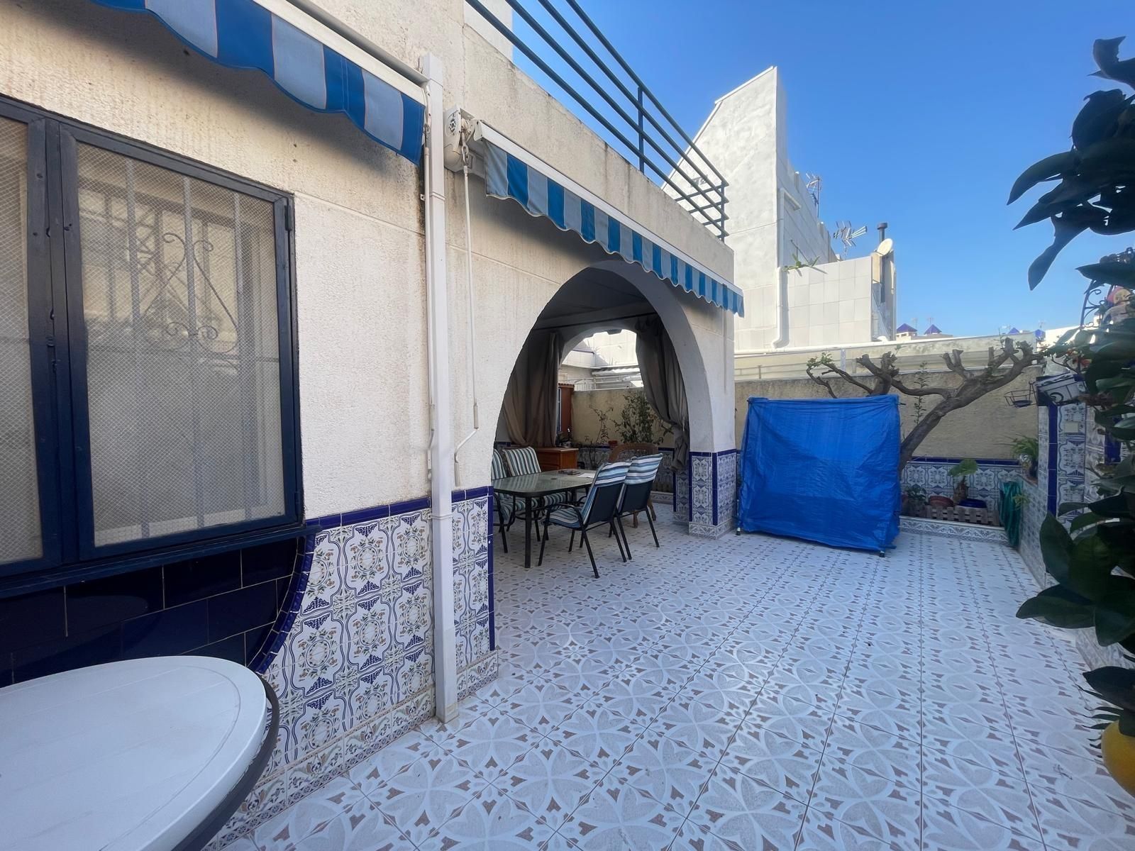 Terrace of Single-family semi-detached for sale in Torrevieja  with Air Conditioner, Heating and Terrace
