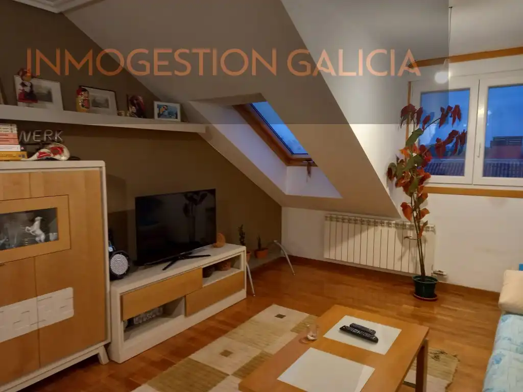 Living room of Flat for rent in A Laracha  