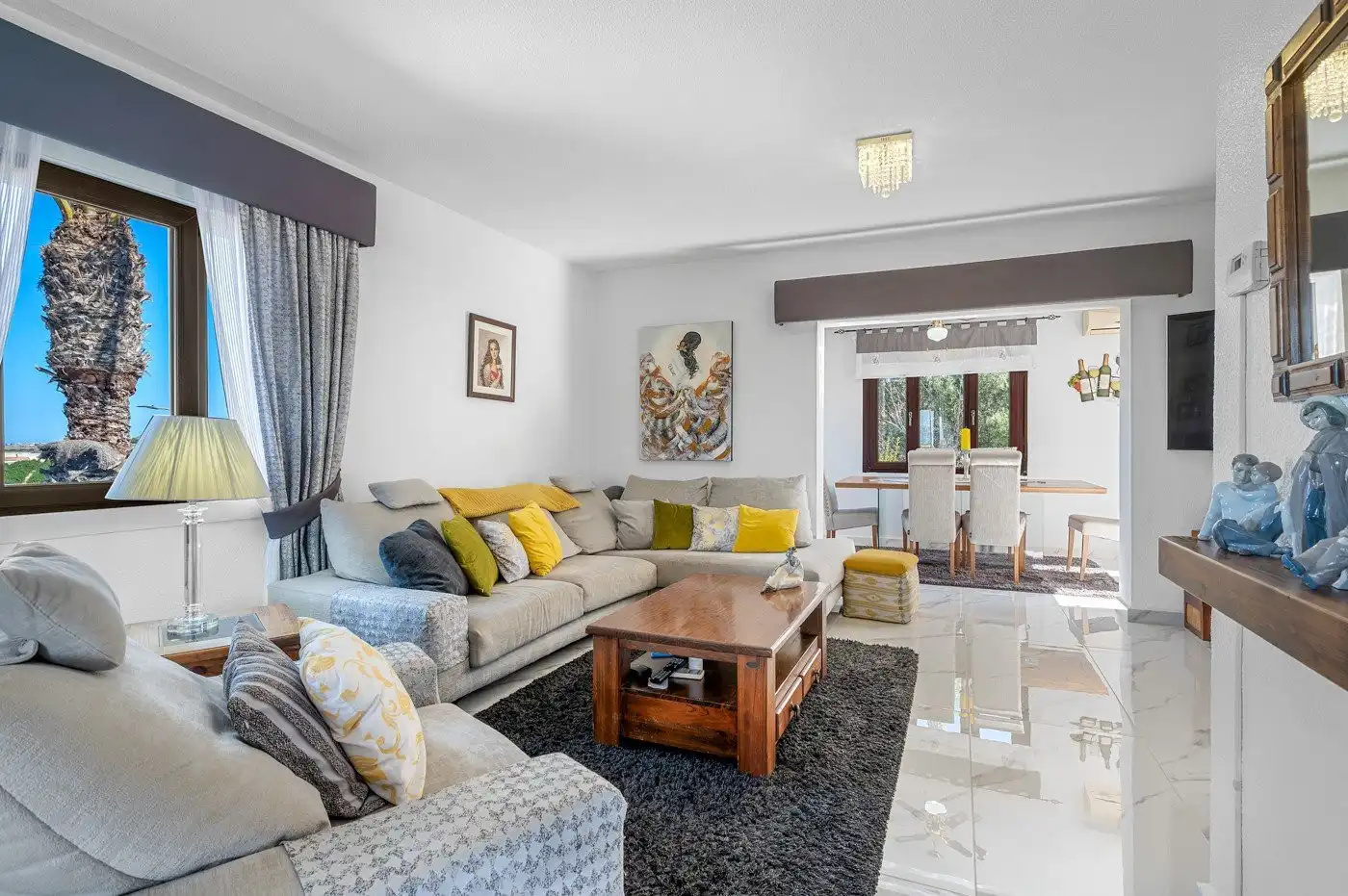 Sala de estar de Casa o chalet en venta en Callosa de Segura con Calefacción, Jardín privado y Terraza