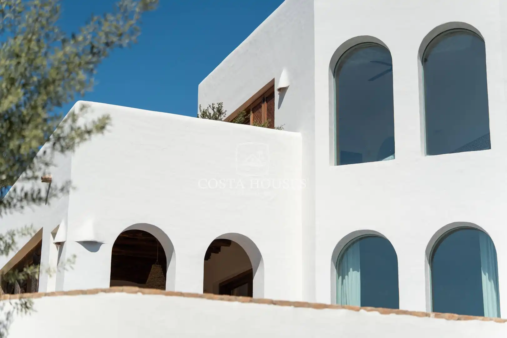 Vista exterior de Casa o xalet en venda en Moraira amb Aire condicionat, Calefacció i Jardí privat