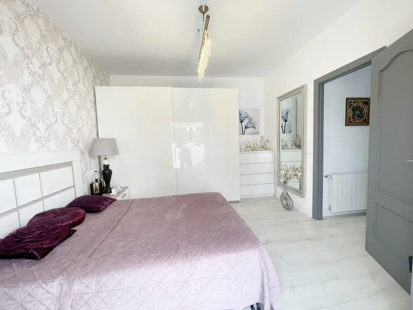 Dormitori de Casa adosada en venda en Pedreguer amb Calefacció, Jardí privat i Terrassa