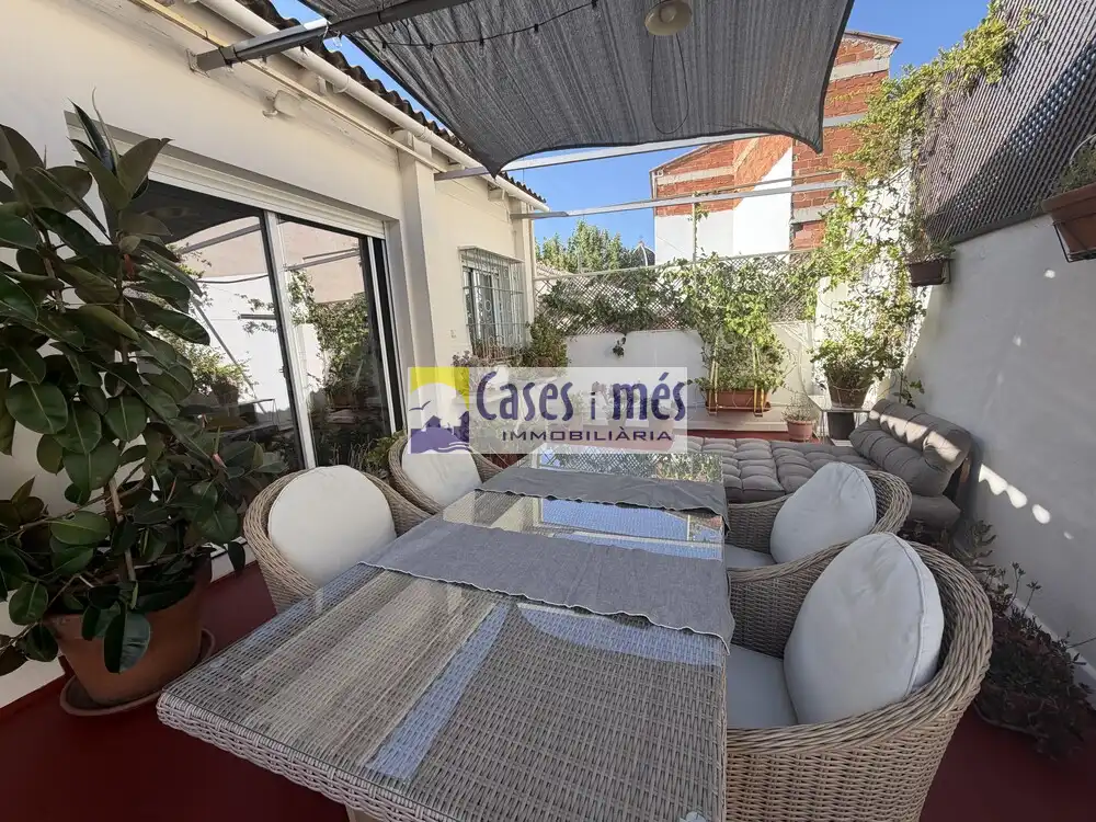 Terrasse von Country house zum Verkauf in La Pobla de Farnals mit Klimaanlage, Terrasse und Abstellraum