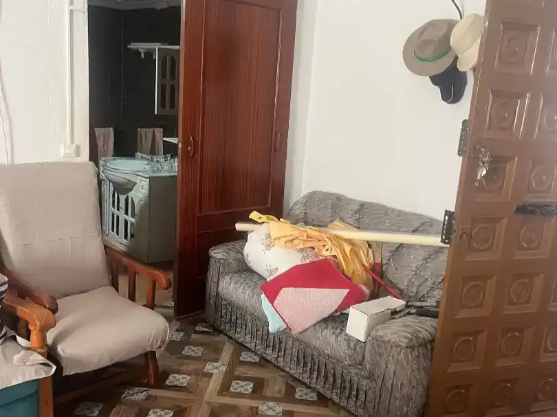 Sala d'estar de Casa o xalet en venda en Brazatortas amb Aire condicionat