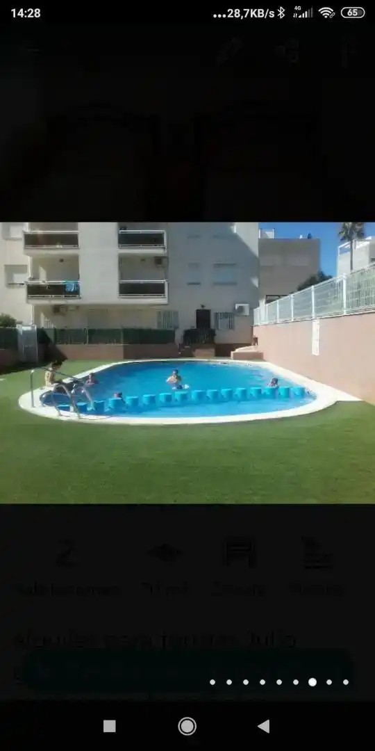 Piscina de Apartament en venda en Benicarló