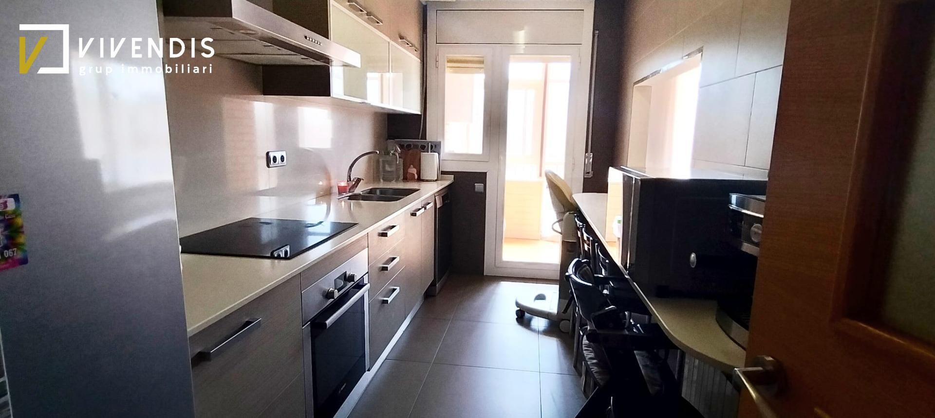 Kitchen of Flat for sale in Alpicat  with Air Conditioner, Heating and Storage room