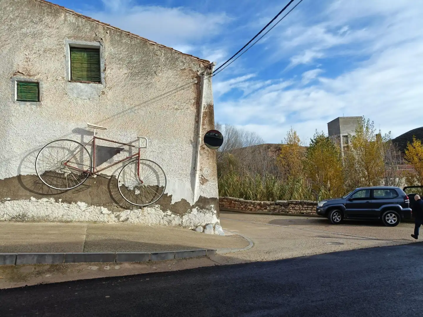 Vista exterior de Finca rústica en venda en Villanueva de Huerva amb Balcó
