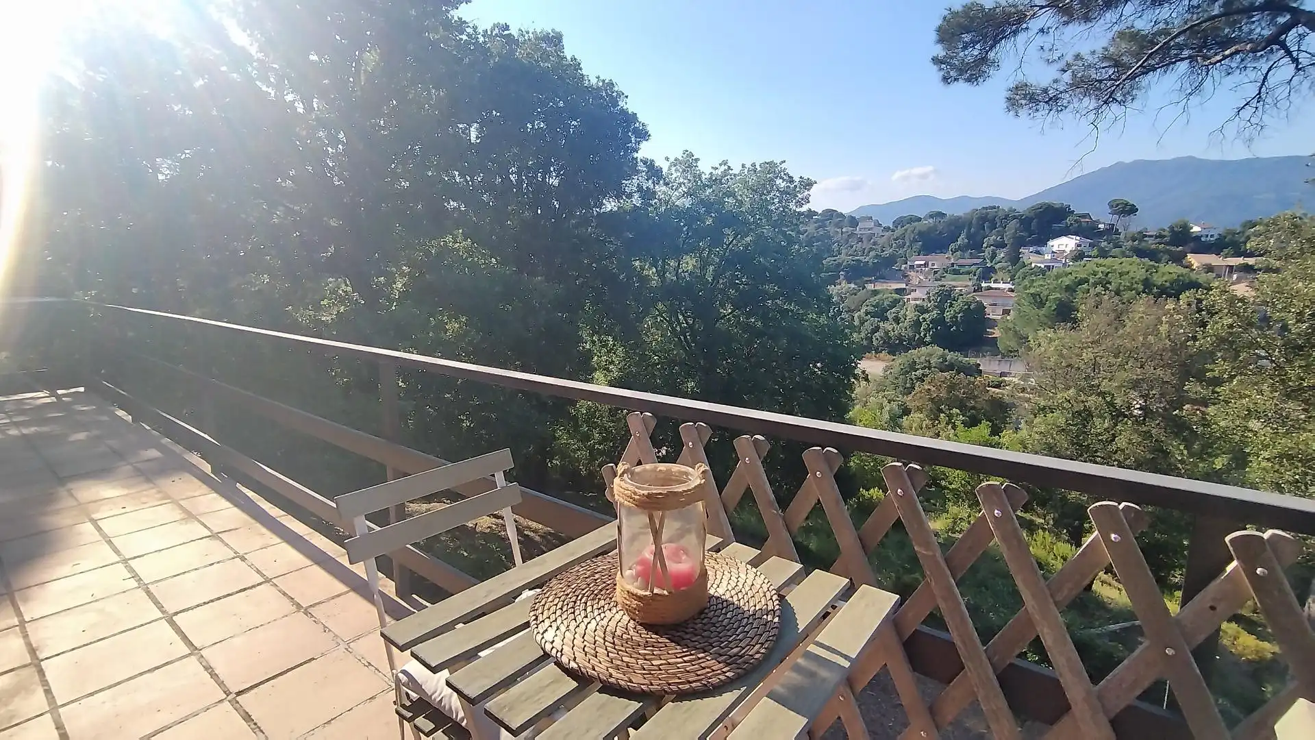 Terrasse von Haus oder Chalet zum Verkauf in Santa Maria de Palautordera mit Heizung und Balkon