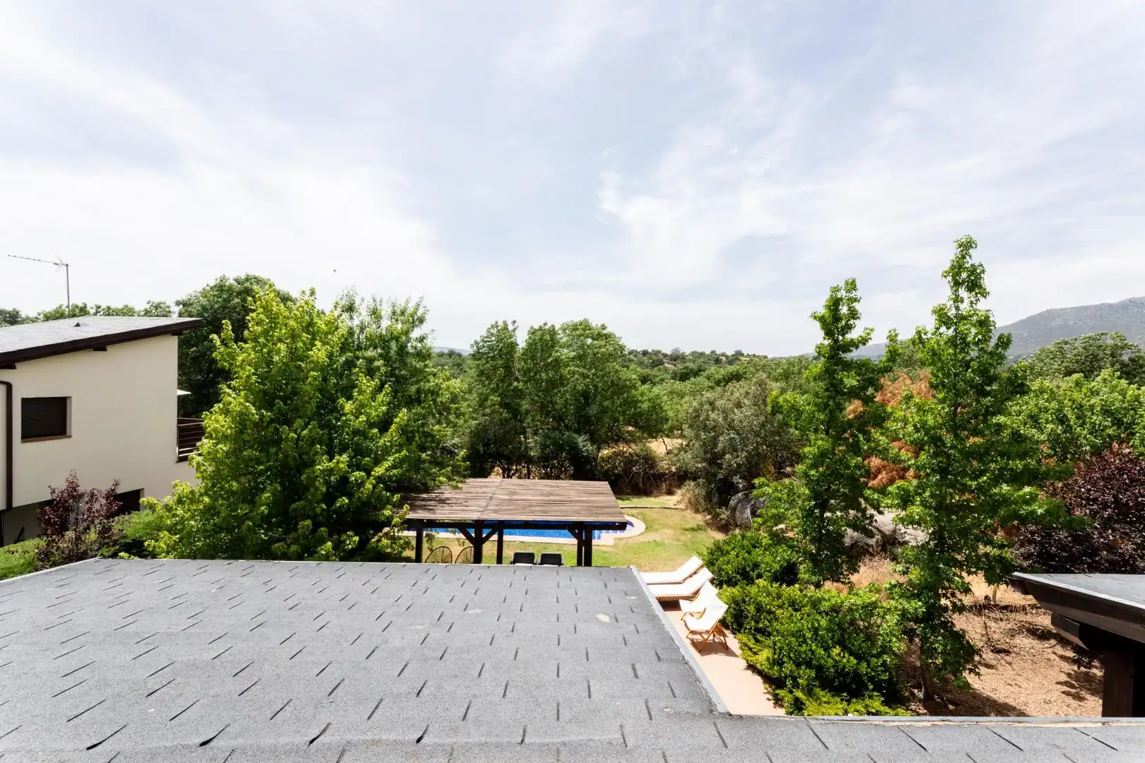 Terraza de Casa o chalet en venta en El Boalo - Cerceda – Mataelpino con Calefacción, Terraza y Piscina