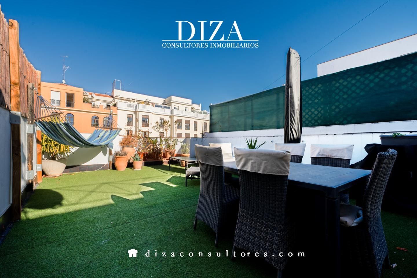 Terrace of Attic for sale in  Madrid Capital  with Heating and Terrace