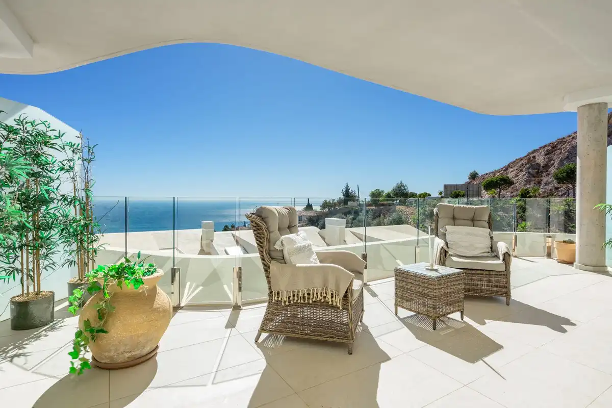Terrassa de Apartament en venda en Benalmádena amb Aire condicionat, Terrassa i Traster