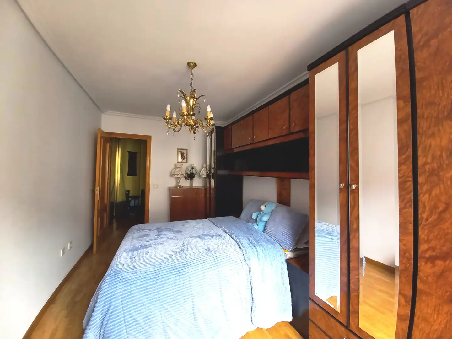 Schlafzimmer von Wohnungen zum Verkauf in Castrillón mit Heizung, Parkett und Terrasse