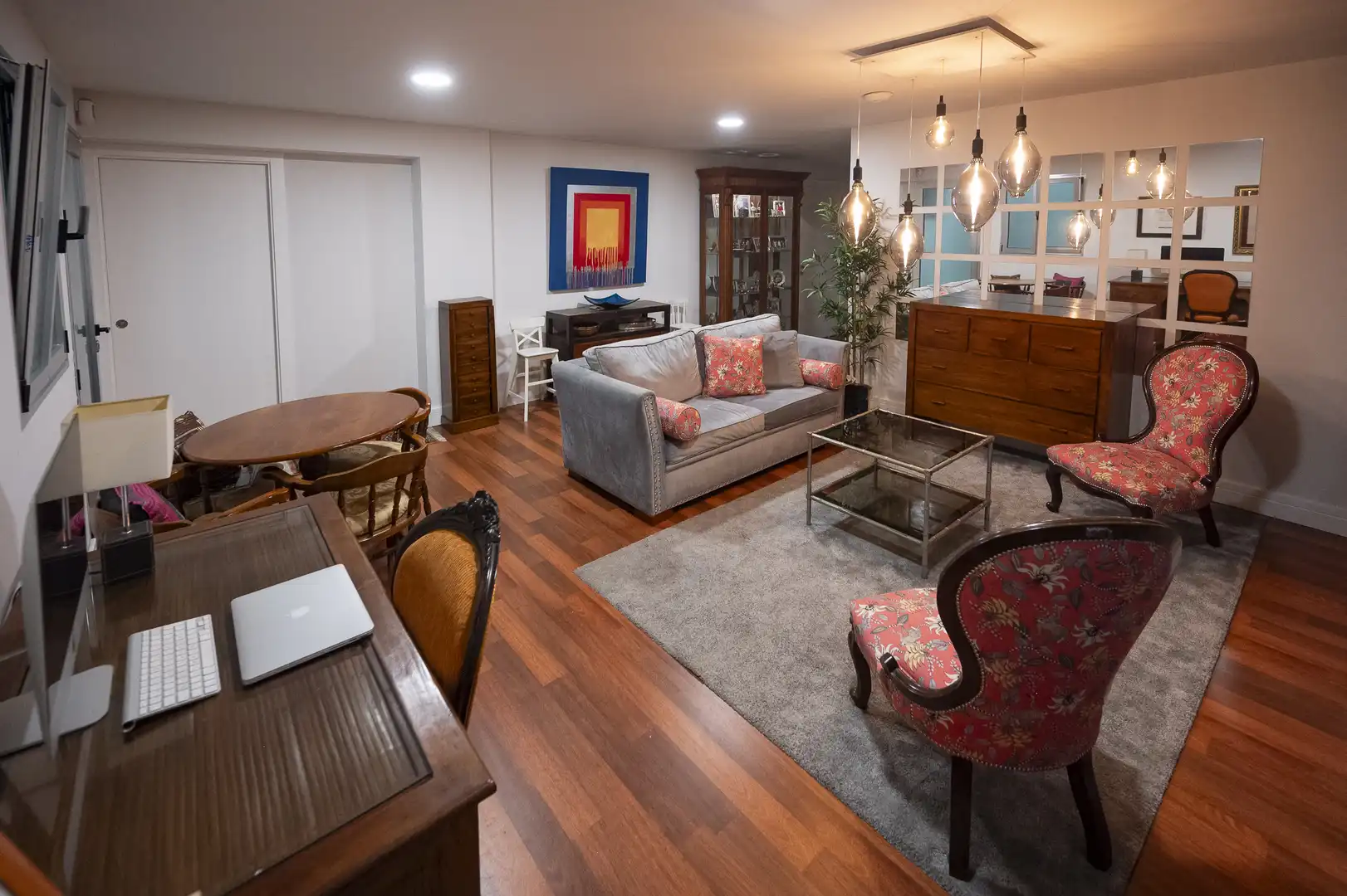 Sala de estar de Casa o chalet en venta en Telde con Aire acondicionado, Jardín privado y Parquet