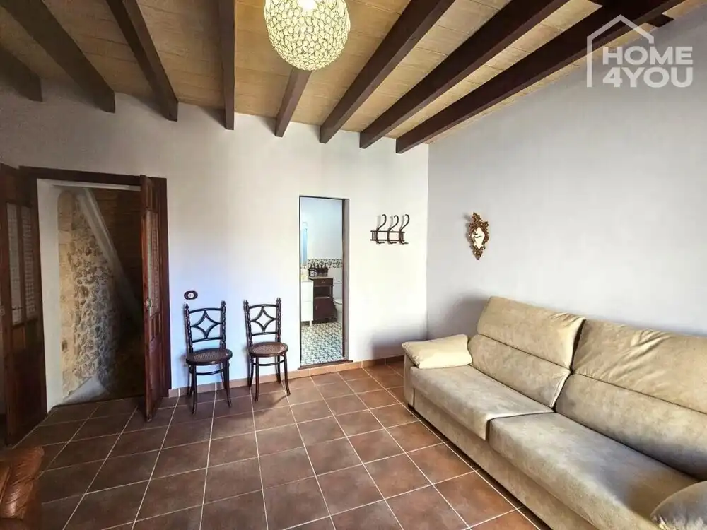 Sala de estar de Casa o chalet en venta en Petra con Aire acondicionado, Calefacción y Terraza