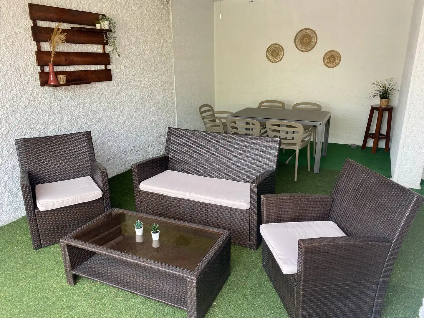 Terraza de Casa adosada de alquiler en Almuñécar con Aire acondicionado, Calefacción y Terraza