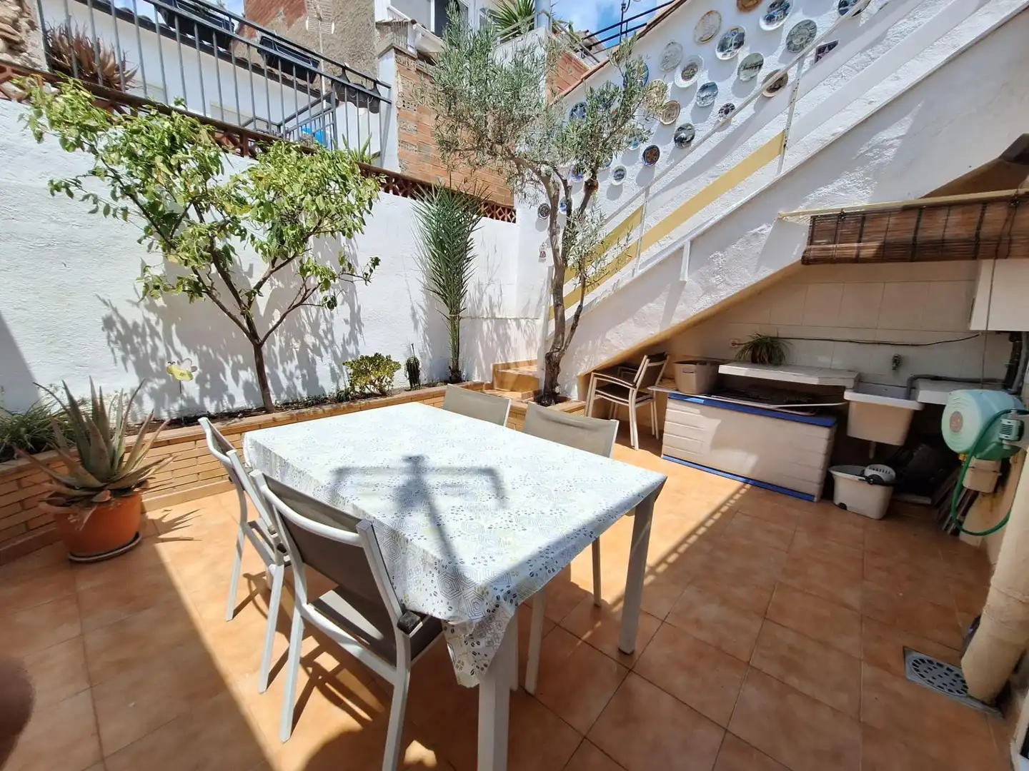 Terrassa de Casa adosada en venda en Castellar del Vallès amb Aire condicionat, Calefacció i Terrassa