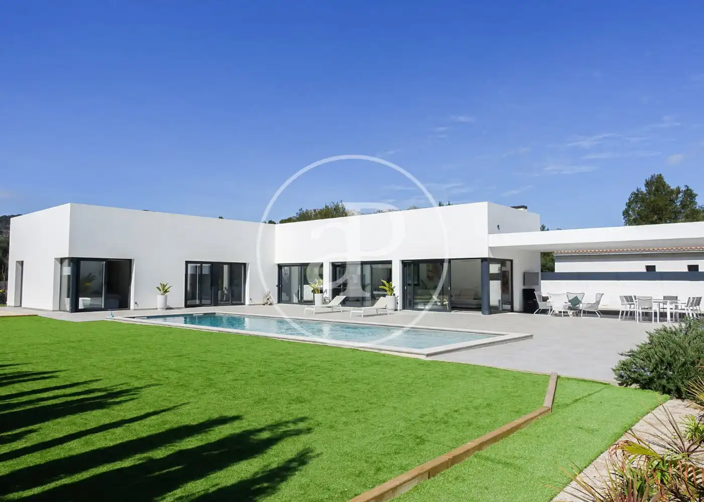 Vista exterior de Casa o xalet de lloguer en Bunyola amb Aire condicionat, Calefacció i Jardí privat