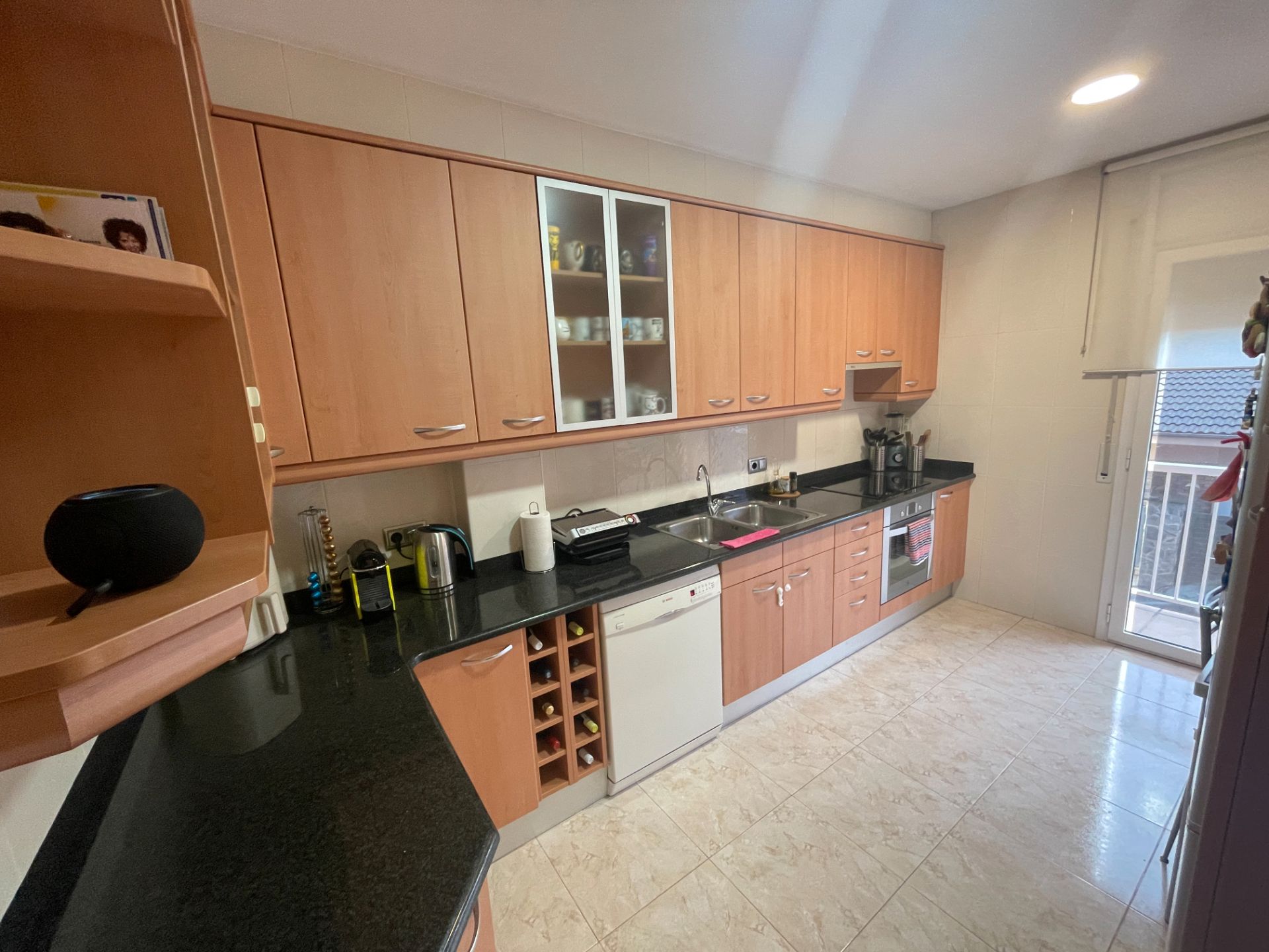 Cuina de Casa o xalet en venda en Santa Pau amb Calefacció i Balcó