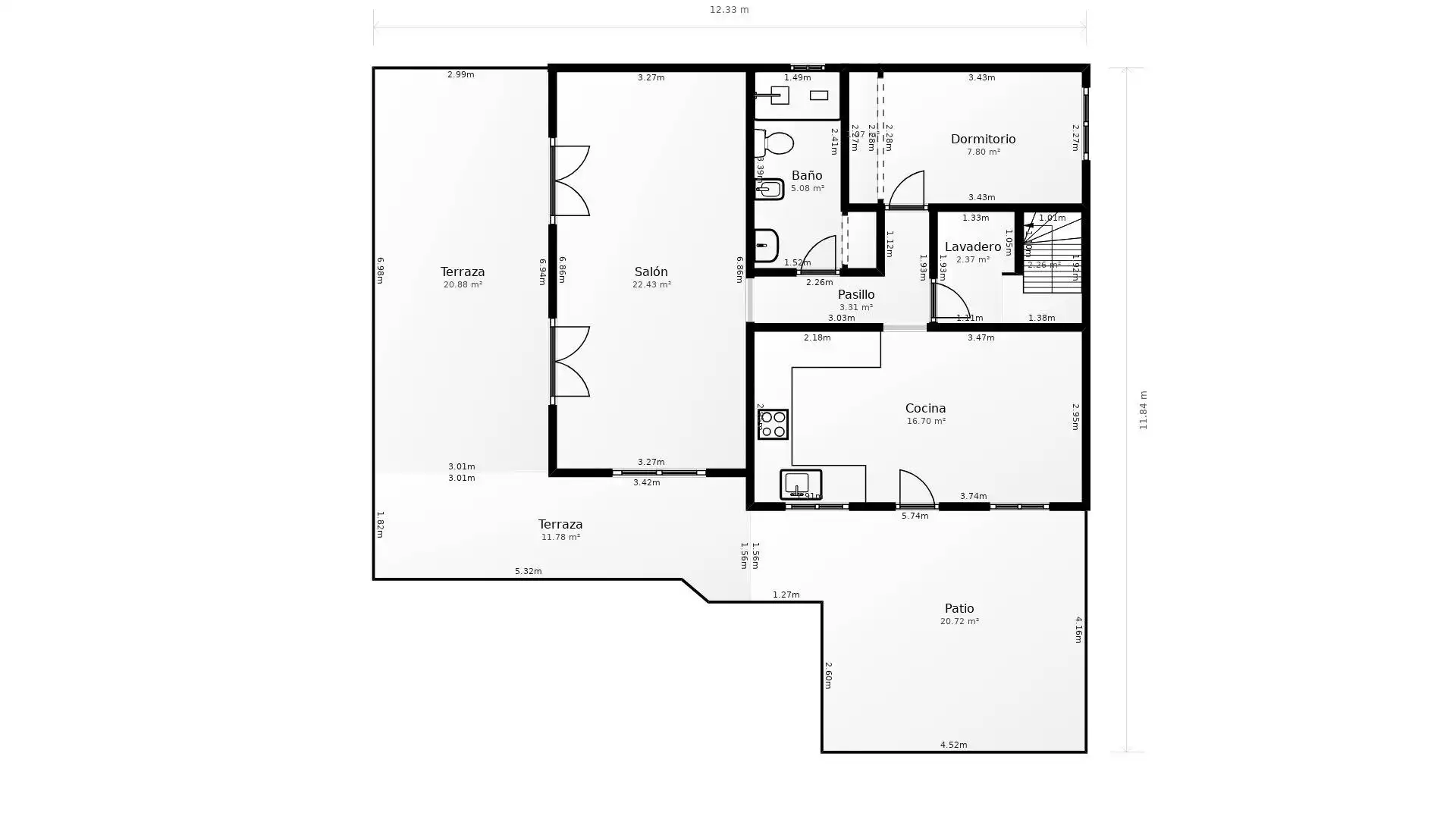 Semi-detached house for sale in Calle CIRERERS, imagen 42