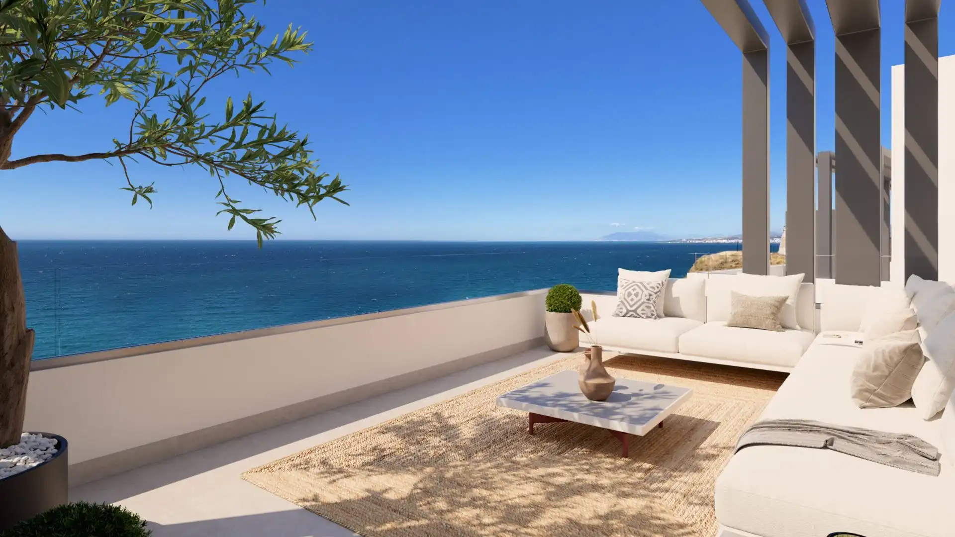Terraza de Casa o chalet en venta en Torrox con Aire acondicionado, Calefacción y Jardín privado