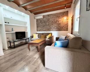 Living room of Flat to rent in  Barcelona Capital  with Air Conditioner, Heating and Terrace
