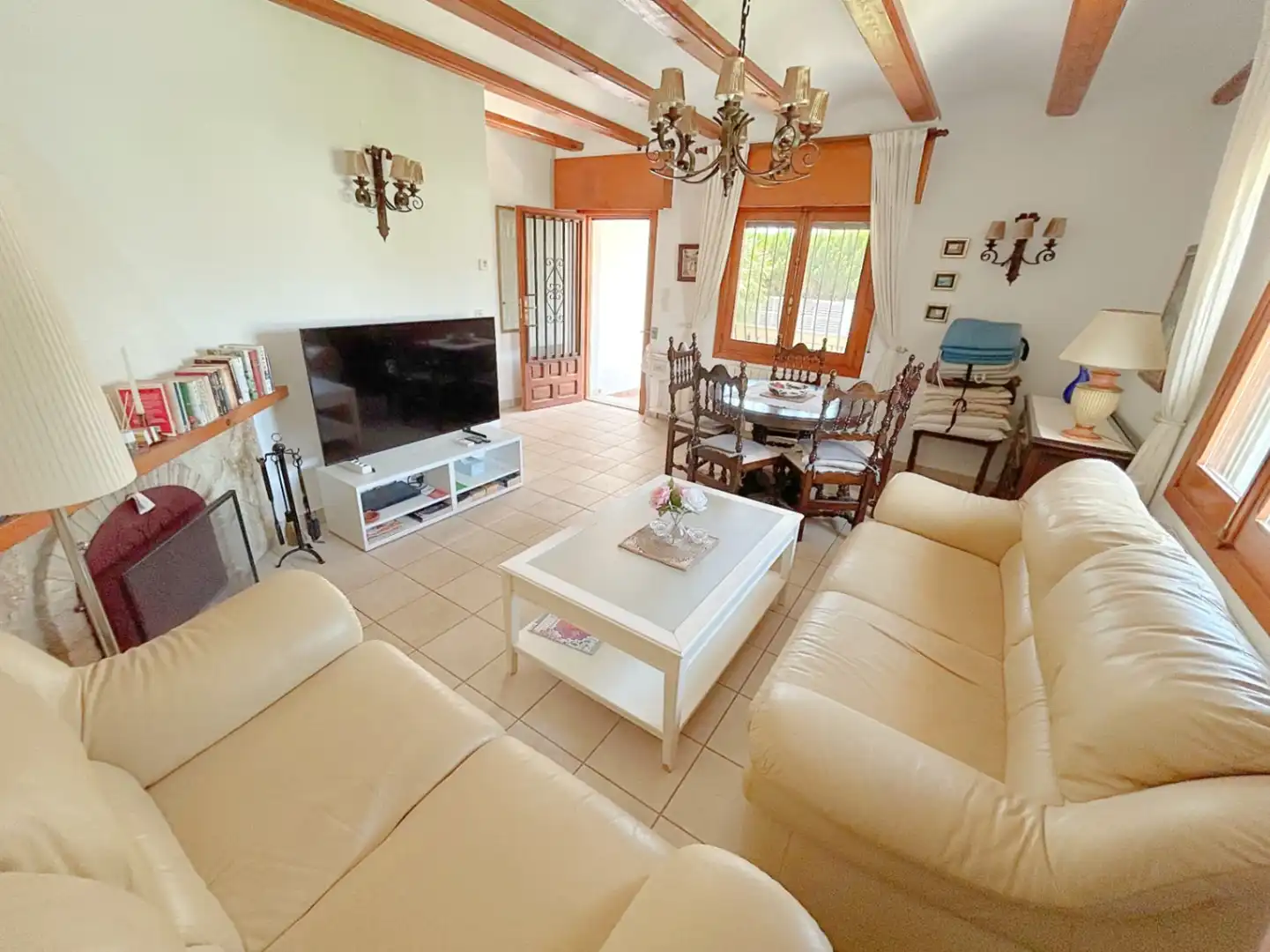 Living room of Houses for sale in Els Poblets  with Air Conditioner, Heating and Terrace