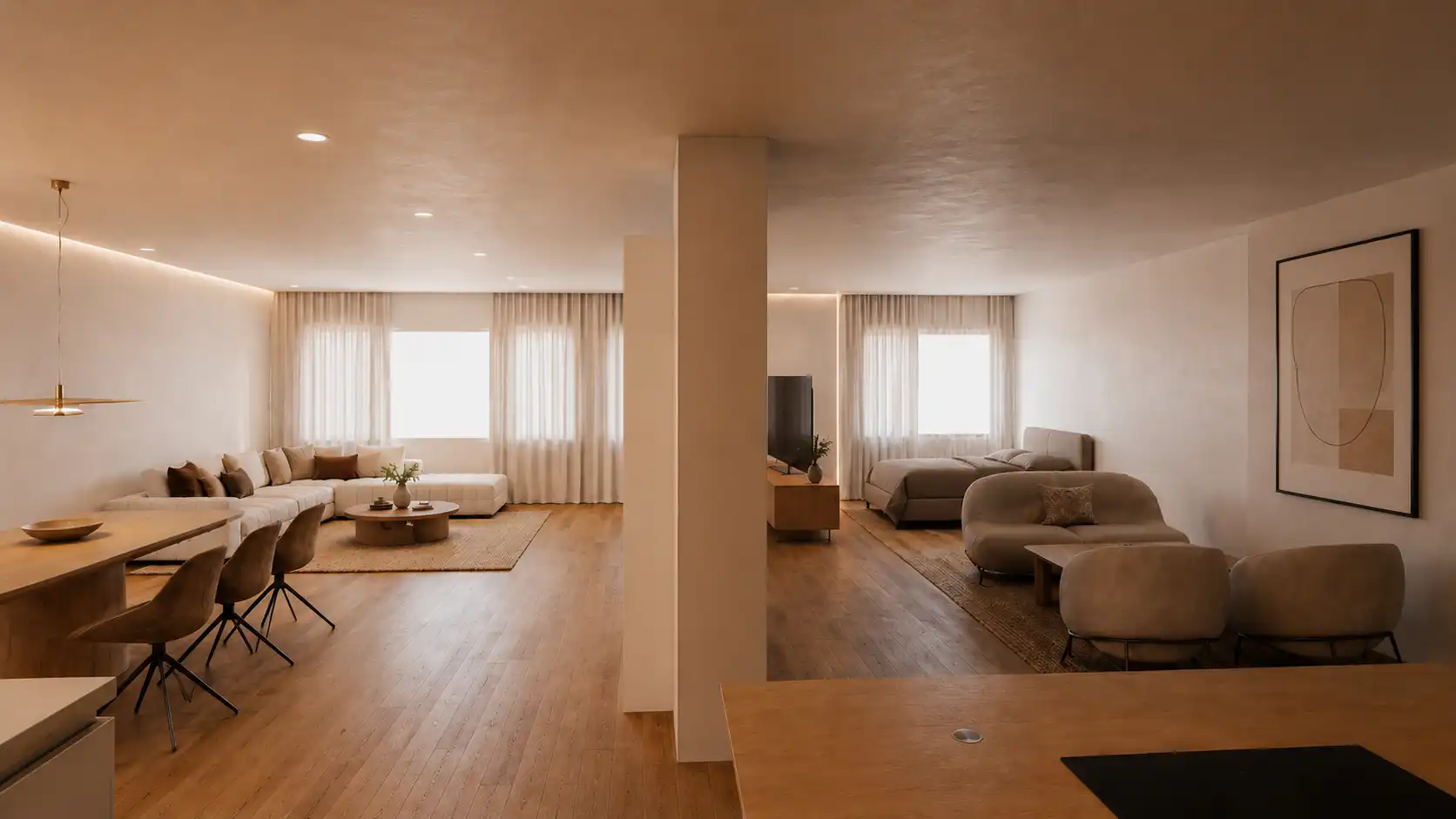 Sala de estar de Loft en venta en Vilassar de Dalt