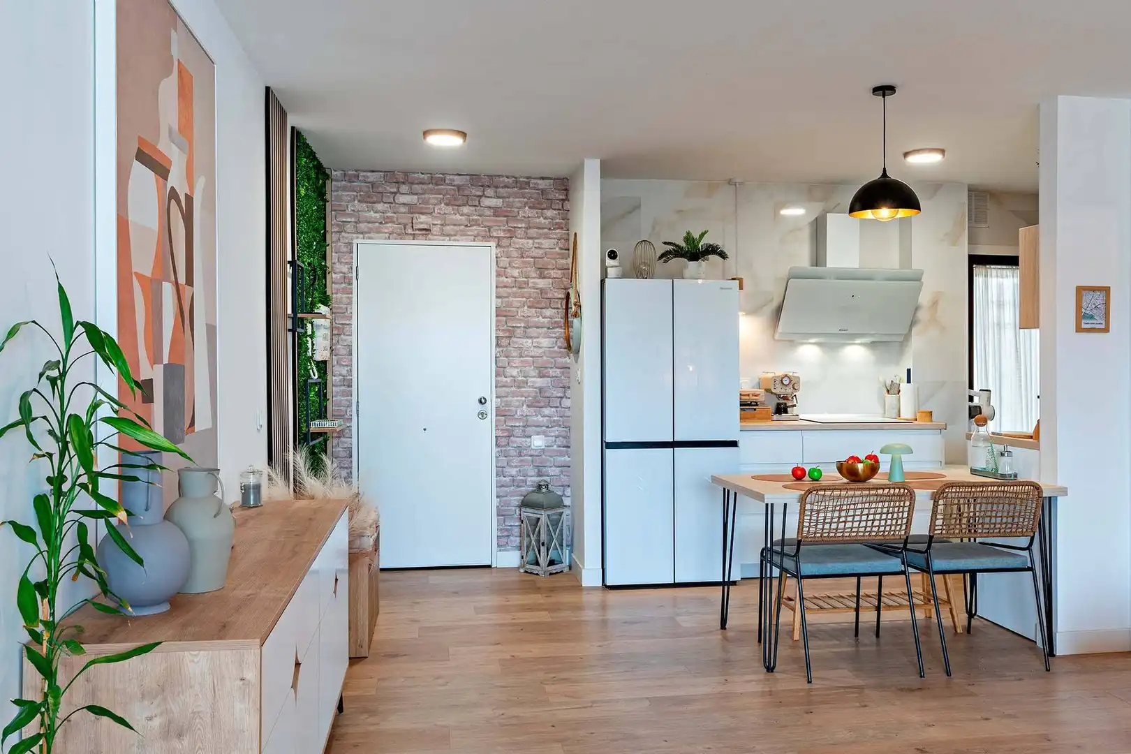Cocina de Piso en venta en Roquetas de Mar con Aire acondicionado, Jardín privado y Terraza