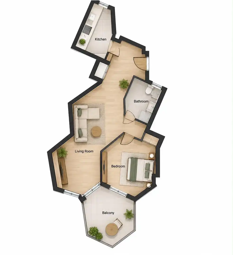 Piso con terraza en venta en Puerto Deportivo, imagen 20