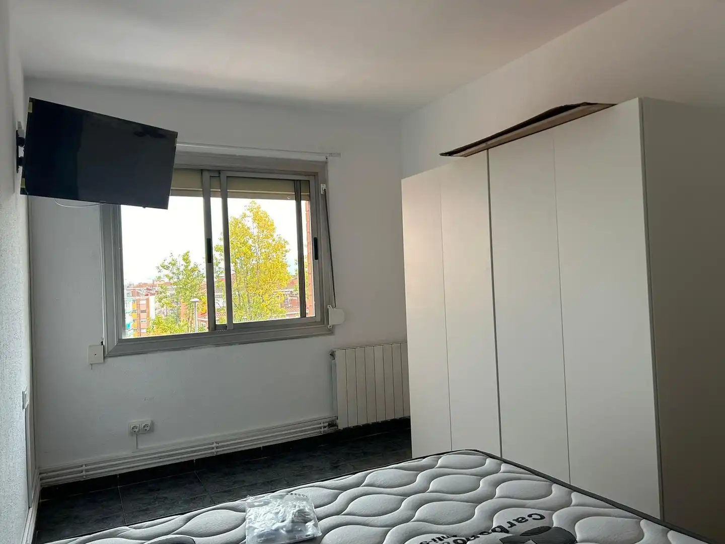 Schlafzimmer von Wohnung zum Verkauf in Santa Perpètua de Mogoda mit Heizung, Möbliert und Balkon