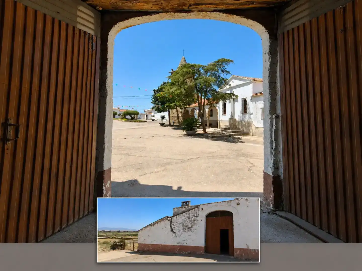 Vista exterior de Pis en venda en Campo Lugar amb Aire condicionat i Balcó