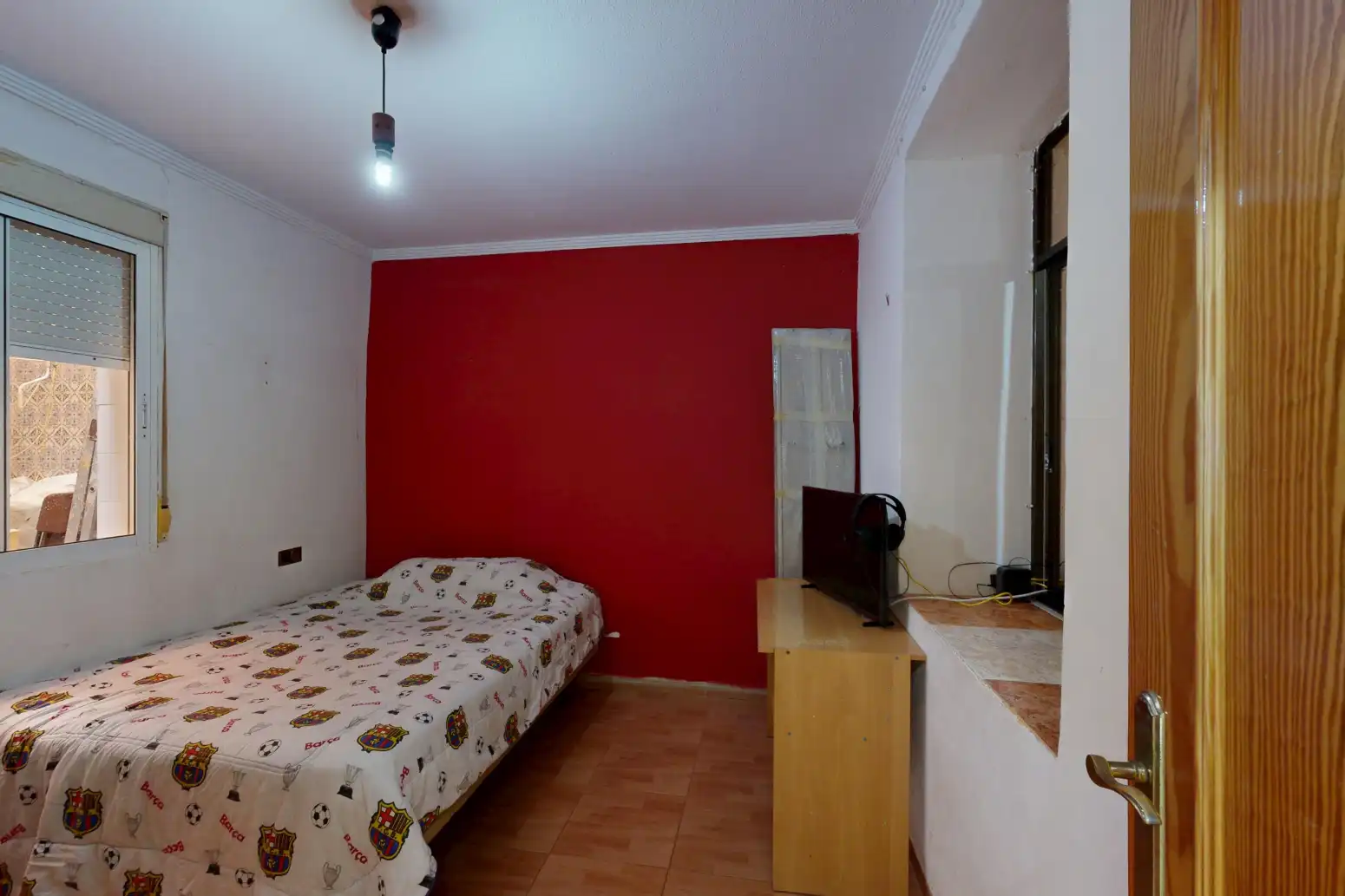 Dormitori de Casa adosada en venda en Cartagena amb Aire condicionat i Jardí privat