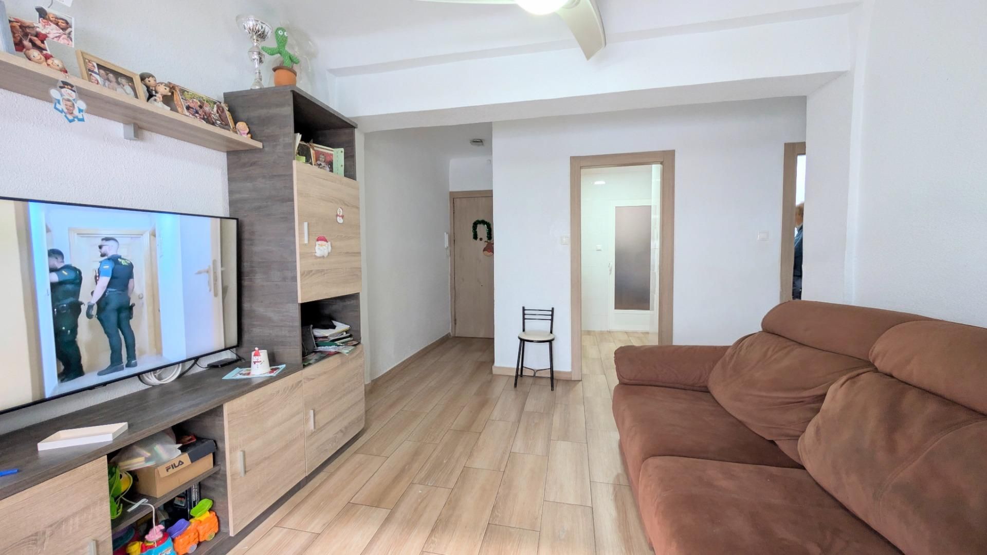 Living room of Flat for sale in Elche / Elx  with Terrace and Balcony