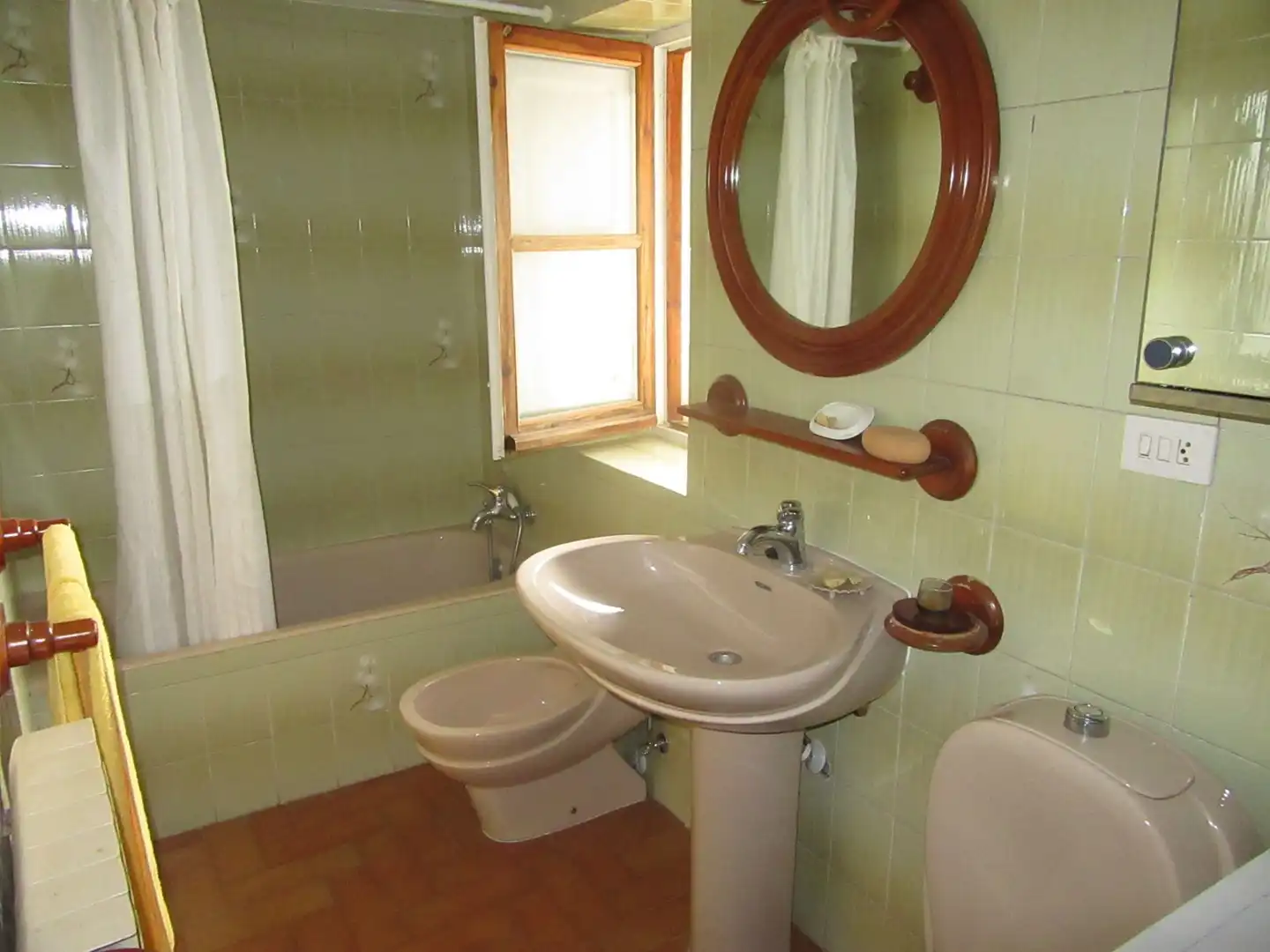 Baño de Finca rústica en venta en Villanúa con Calefacción, Terraza y Trastero