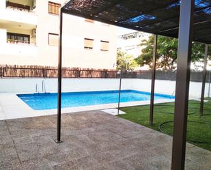 Swimming pool of Flat for sale in Mairena del Aljarafe  with Air Conditioner, Private garden and Terrace