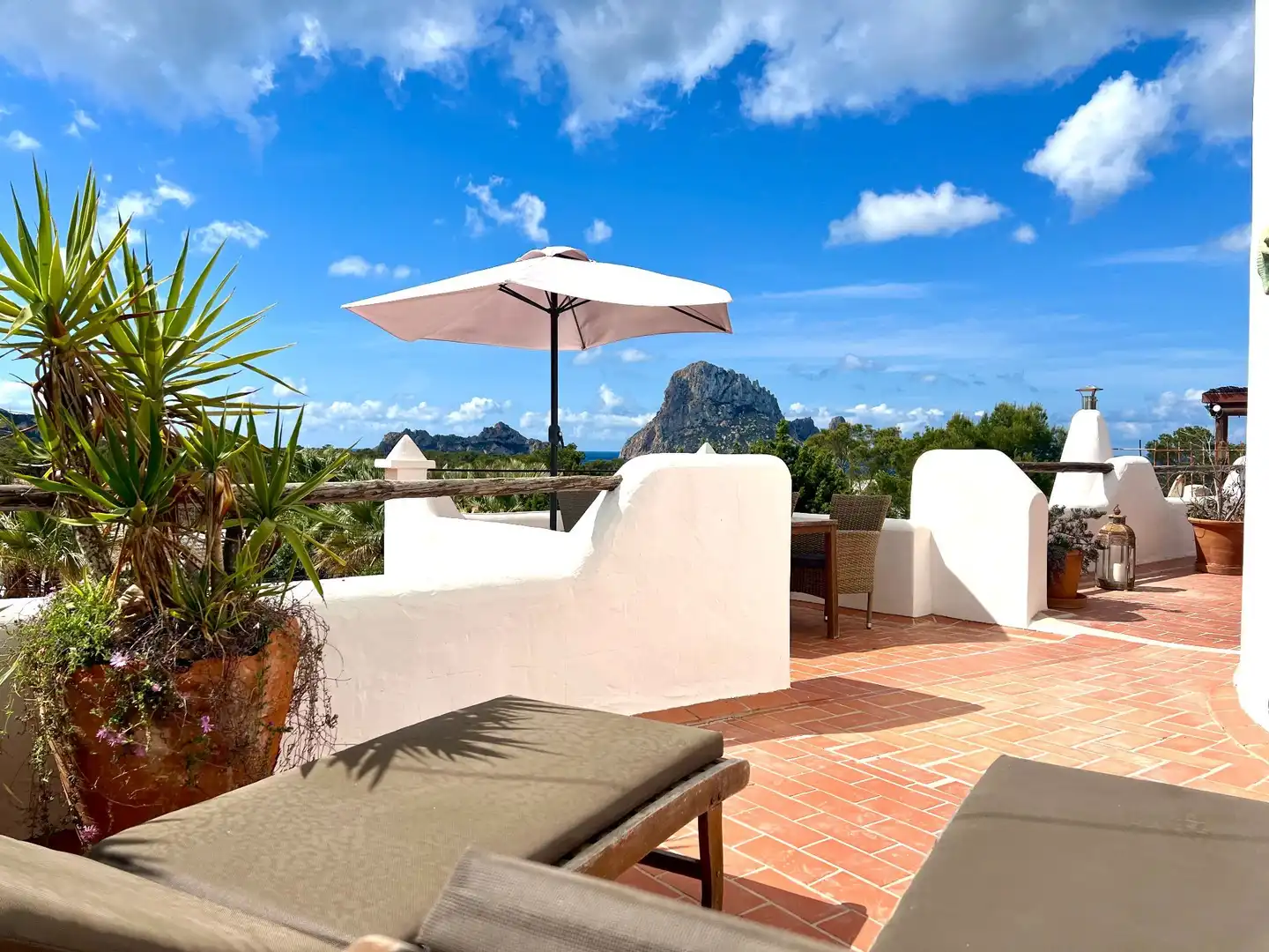 Terrasse von Haus oder Chalet zum Verkauf in Sant Josep de sa Talaia mit Klimaanlage, Heizung und Terrasse
