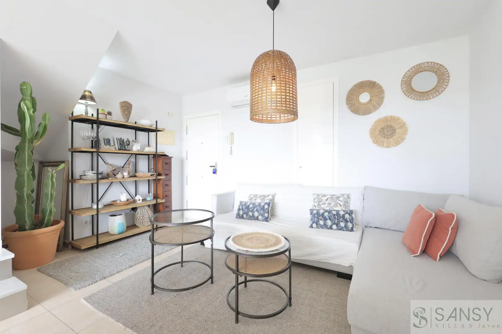 Living room of Flat for sale in Jávea / Xàbia  with Air Conditioner, Heating and Terrace