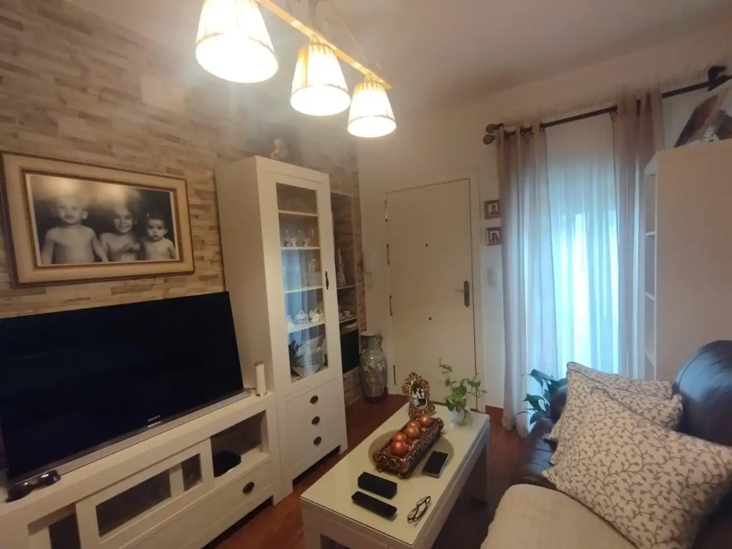 Sala de estar de Piso en venta en San Fernando con Aire acondicionado y Balcón