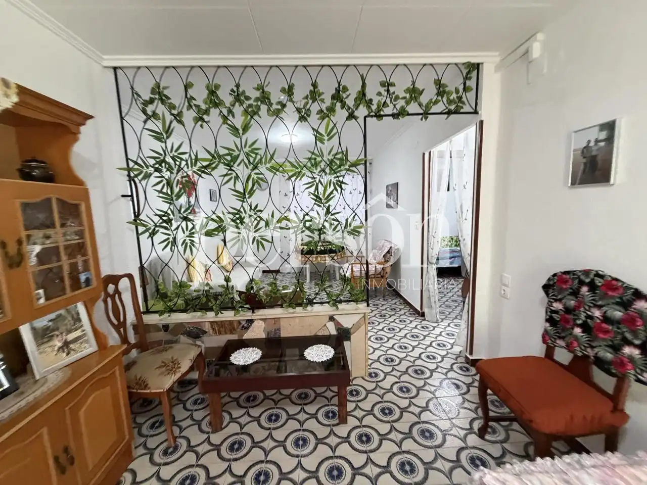 Sala de estar de Piso en venta en Sueca con Aire acondicionado y Amueblado