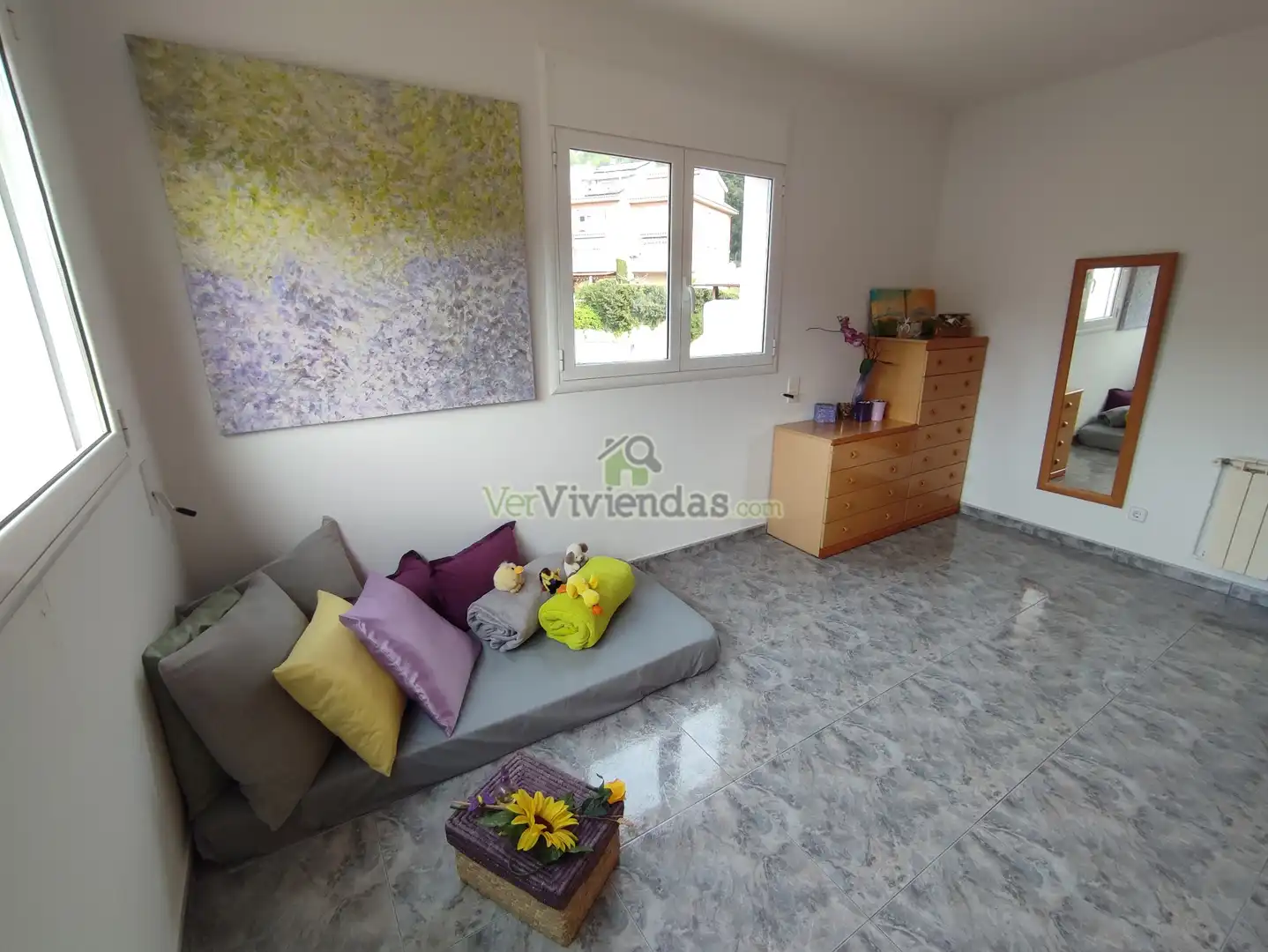 Sala d'estar de Casa o xalet en venda en La Palma de Cervelló amb Calefacció, Jardí privat i Terrassa