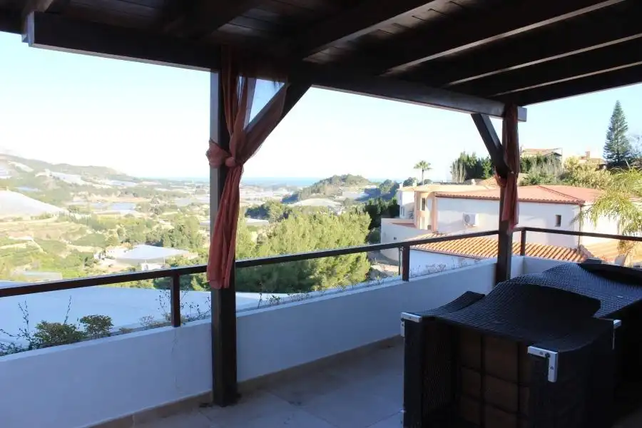 Terrace of Houses for rent in Callosa d'en Sarrià  with Air Conditioner, Heating and Private garden