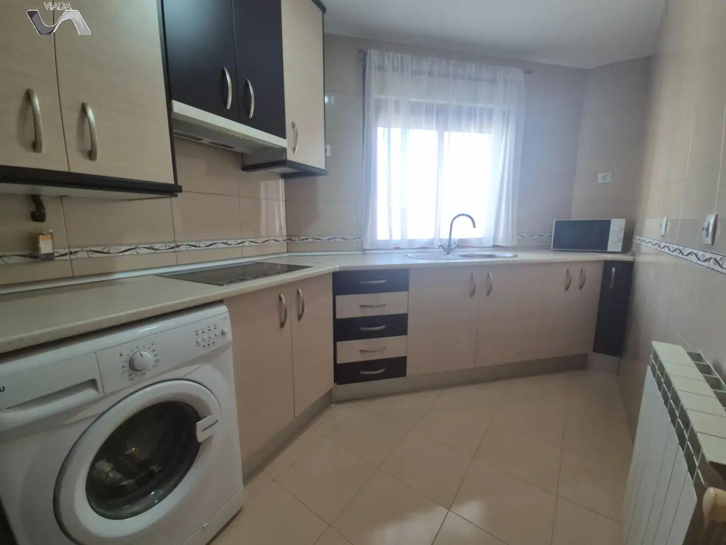 Cuina de Apartament de lloguer en Puertollano amb Aire condicionat, Calefacció i Terrassa