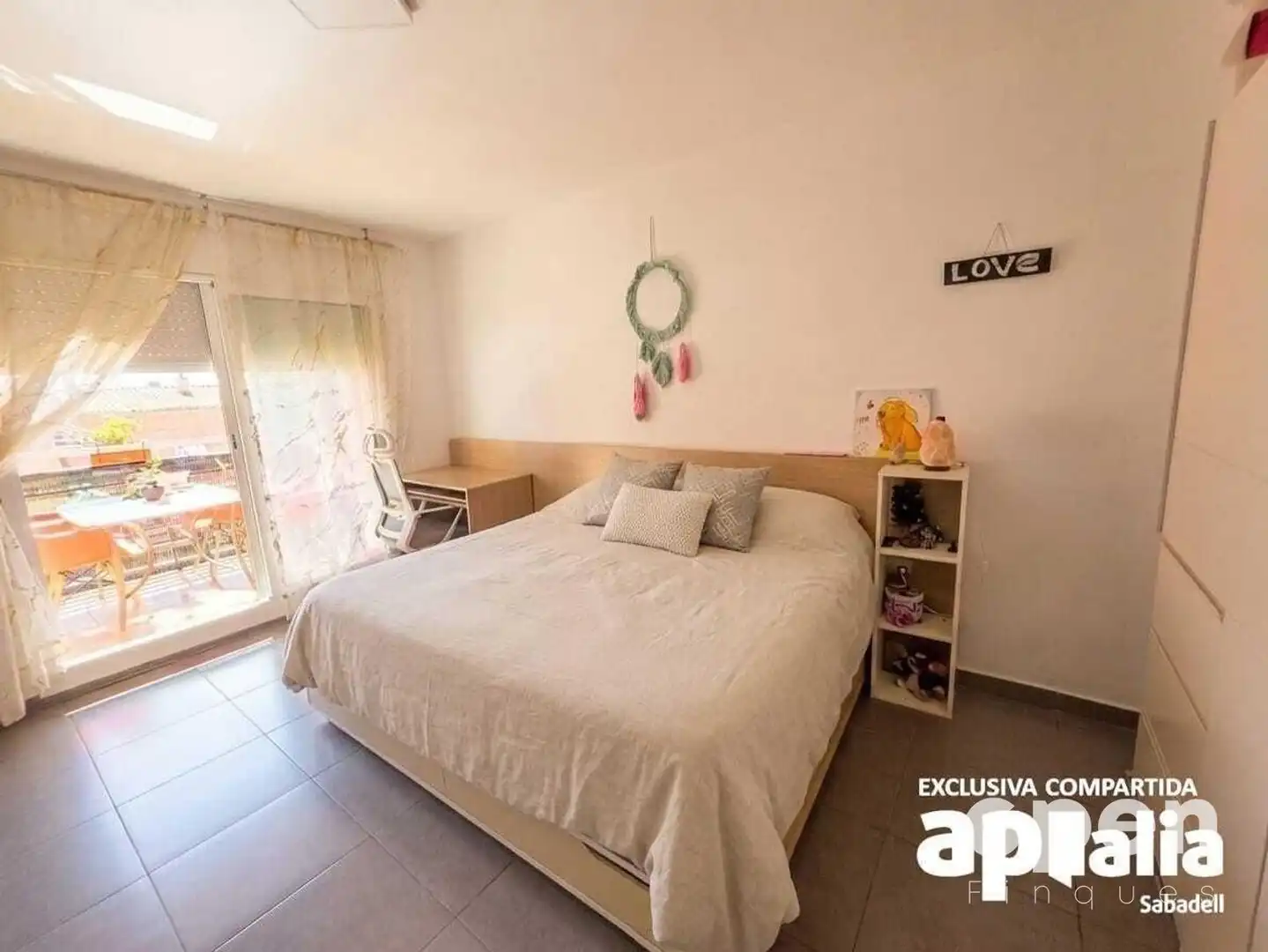 Bedroom of Flat for sale in Castellar del Vallès  with Air Conditioner, Terrace and Balcony