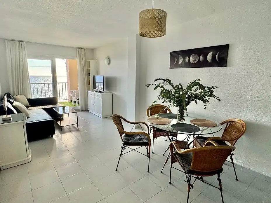 Wohnzimmer von Wohnungen zum Verkauf in Altea mit Klimaanlage, Heizung und Terrasse