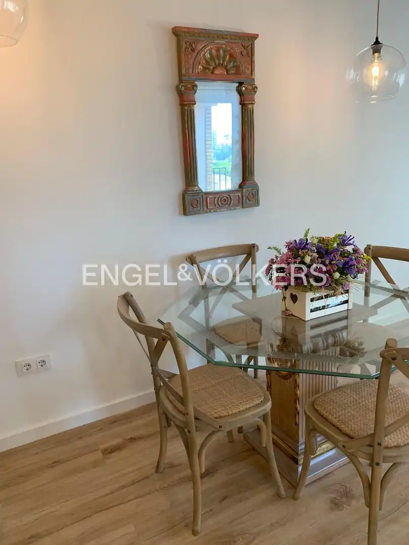 Comedor de Piso de alquiler en Valencia con Calefacción
