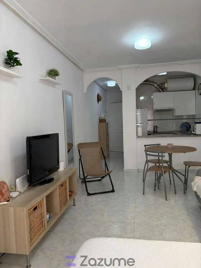 Wohnzimmer von Wohnung zur Miete in Torrevieja mit Klimaanlage, Heizung und Möbliert