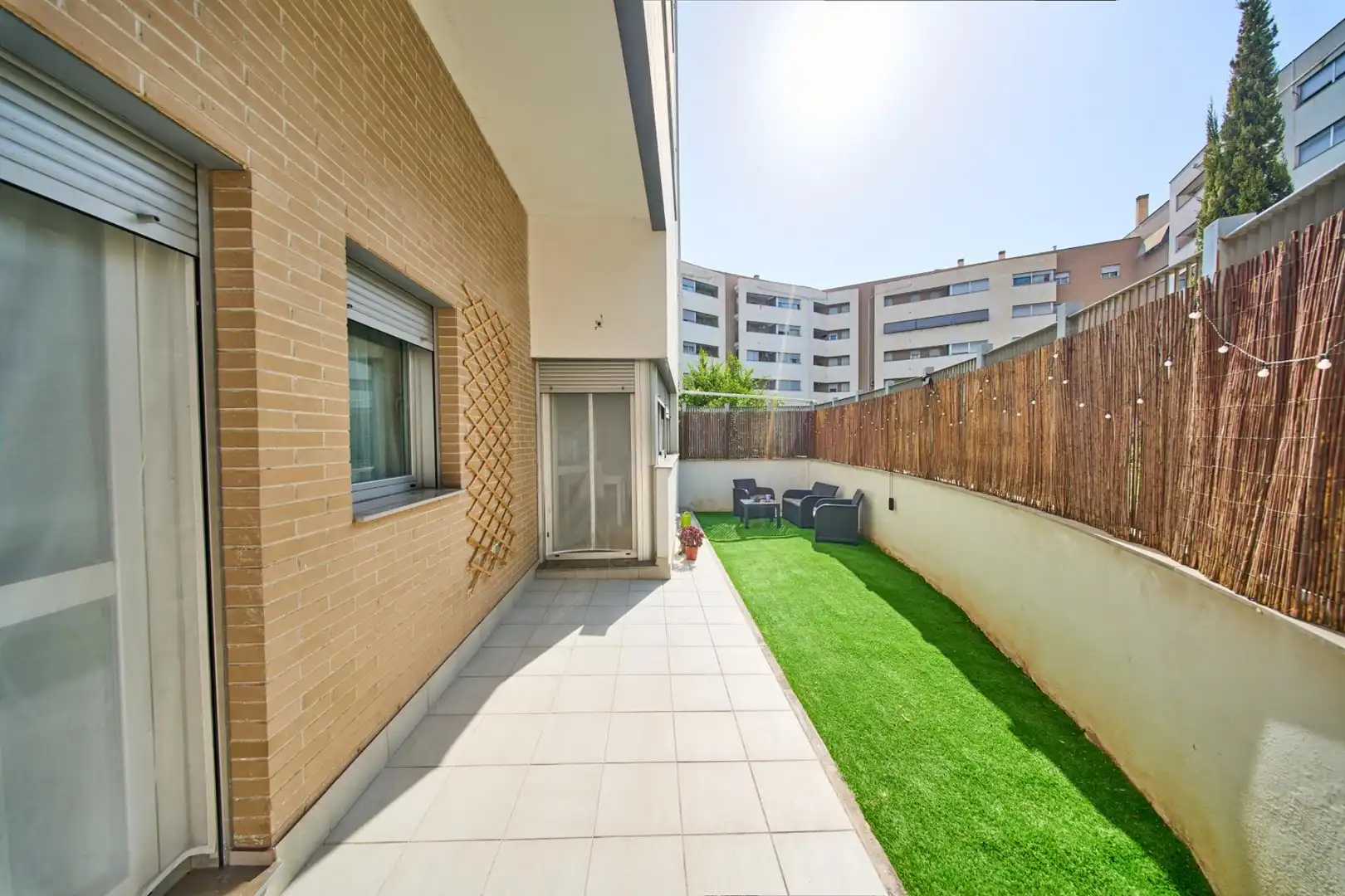 Terrasse von Wohnung zum Verkauf in Granada mit Heizung, Privatgarten und Gemeinschaftspool