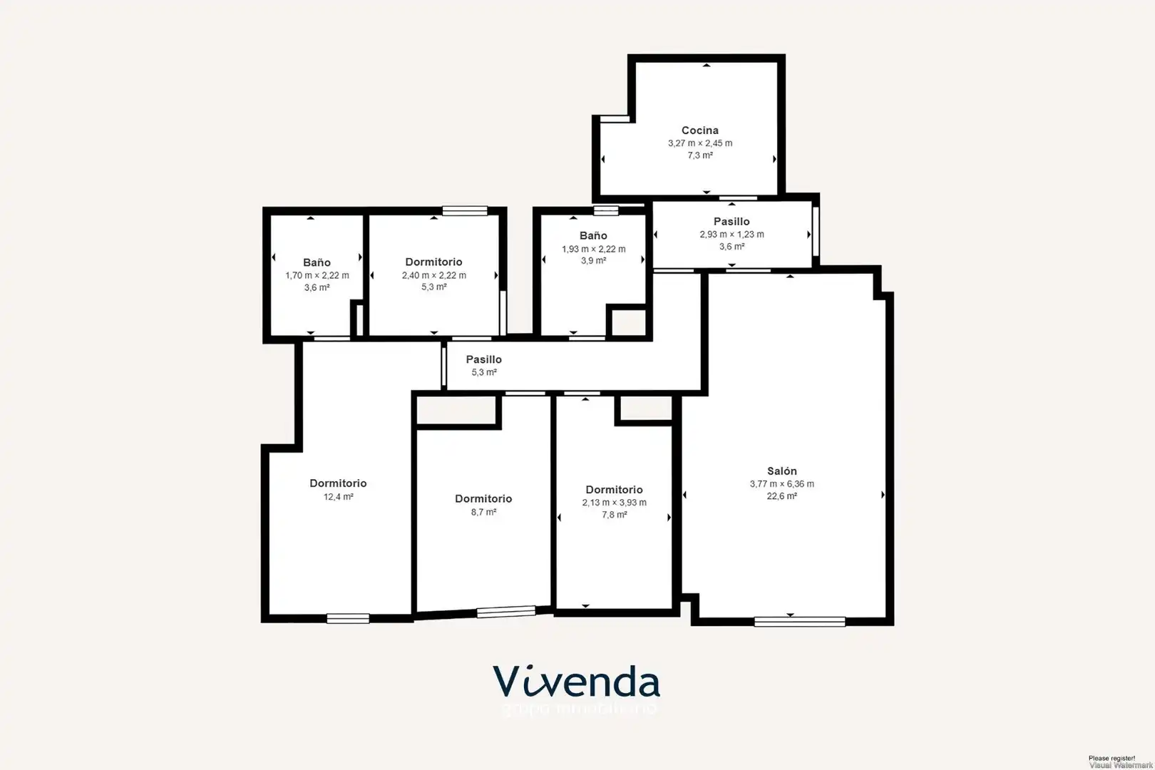 Piso en venta en Móstoles con Aire acondicionado, Calefacción y Piscina comunitaria