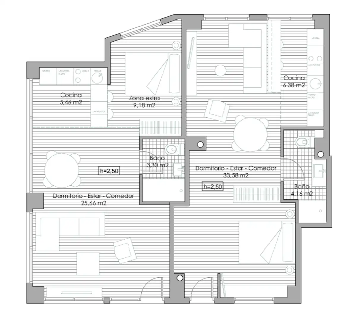 Wohnung zum Verkauf in Santander