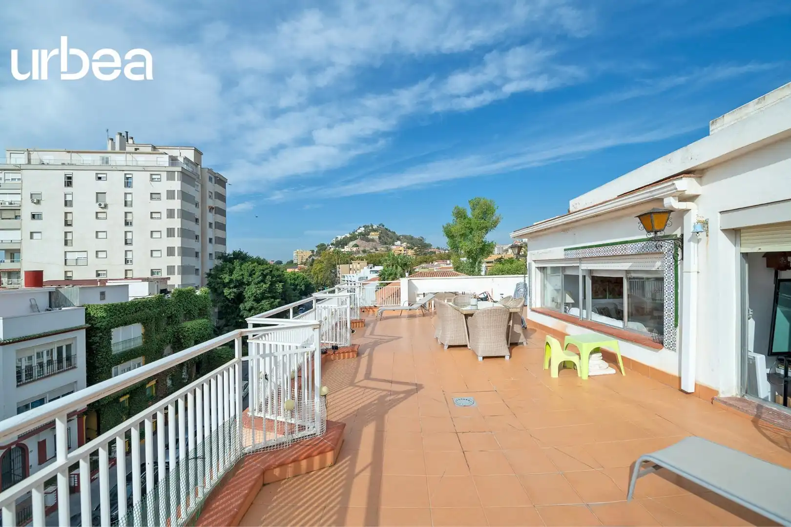 Terraza de Ático en venta en Málaga con Calefacción, Terraza y Balcón