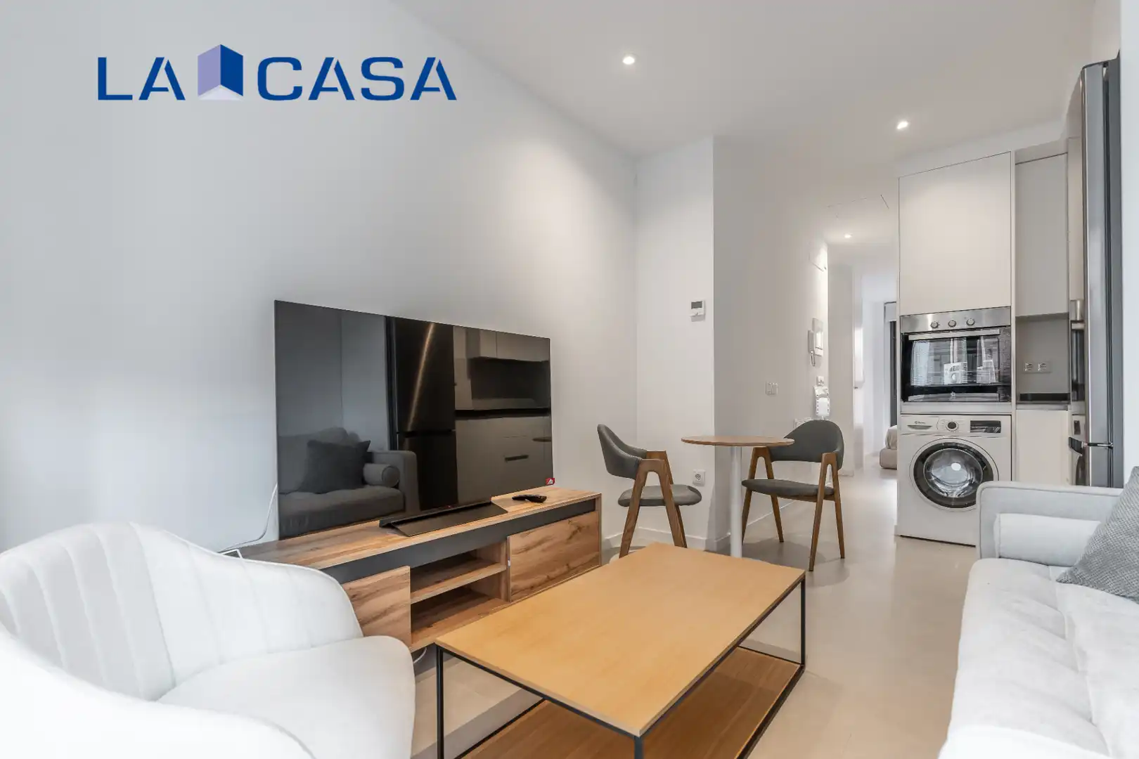 Living room of Flat for sale in Madrid